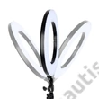 Profesionálna LED lampa okrúhla pre lash stylistky, 45 cm -farba: čierna