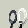 Profesionálna LED lampa okrúhla pre lash stylistky, 45 cm -farba: čierna