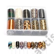 PEARL NAILS TRANSFER FÓLIA NA NECHTY - ANIMAL - SADA 10KS