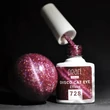 PEARL NAILS DISCO CAT EYE EFFECT 728 GÉL LAKK - BORDEAUX 7ML