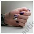 STRIEBORNÝ, EXTRA TRBLIETAVÝ DECOR GÉL - PEARL NAILS GLAM DECOR GEL SILVER