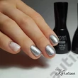 STRIEBORNÝ, EXTRA TRBLIETAVÝ DECOR GÉL - PEARL NAILS GLAM DECOR GEL SILVER