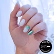ZELENÝ TRBLIETAVÝ DECOR GÉL - PEARL NAILS GLAM DECOR GEL GREEN