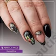 PERFECT NAILS DELUX GEL - ZDOBIACI FAREBNÝ GÉL - ČIERNY #001 - 5G