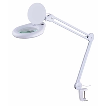 Kozmetická LED lampa s lupou 9005 - typ: montáž na stôl