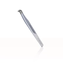 LASH &amp; LASHES VOLUME PINZETA ZAHNUTÁ S-1063-BD (BIELA)