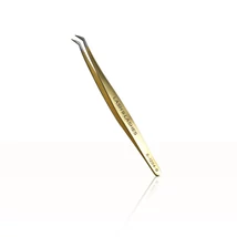 S-1204 Pinzeta Extra Volume pre zvýšenie objemu mihalníc - farba: zlatá