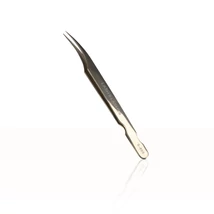 Lash &amp; Lashes S-805 Rose-Gold, mierne zakrivená pinzeta na mihalnice