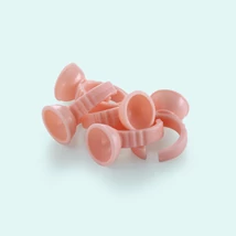 Plastový prsteň na lepidlo - balenie: 10 ks