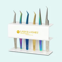 STOJAN NA PINZETY - FARBA: BIELA 