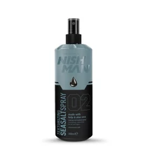 NISHMAN TEXTURIZING SEA SALT SPRAY 02 – SLANÝ SPREJ NA VLASY S ALOE VERA A MORSKOU RIASOU 200ML