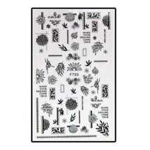 APHRO NAILS NÁLEPKY NA NECHTY FLOWERS F750