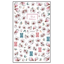 APHRO NAILS NÁLEPKY NA NECHTY PINK SAKURA F777