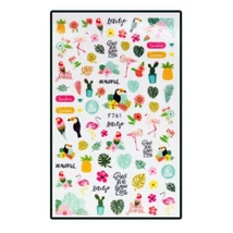 APHRO NAILS NÁLEPKY NA NECHTY PINK FLAMINGO F761