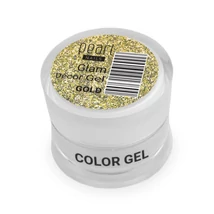PEARL NAILS GLAM DECOR GEL - GOLD 5ML PEARL NAILS GLAM DECOR GEL - GOLD 5ML