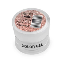 PEARL NAILS GLAM DECOR GEL - ROSEGOLD 5ML PEARL NAILS GLAM DECOR GEL - ROSEGOLD 5ML