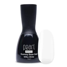 PEARL NAILS GUMMY BASE GEL MILKY WHITE 15ML