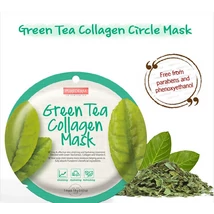 PUREDERM KÓREJSKÁ KOLAGÉNOVÁ MASKA SO ZELENÝM ČAJOM 1 KS