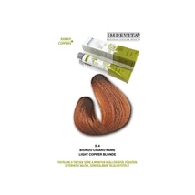 IMPEVITA FARBA NA VLASY BEZ AMONIAKU/PPD/RESORCINOLU 100ml 8.4 SVETLÁ BLOND MEDENÁ