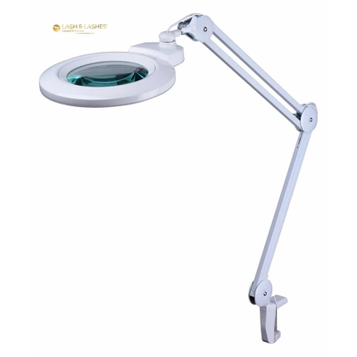 Kozmetická LED lampa s lupou L-9006 - typ: so stojanom na kolieskach