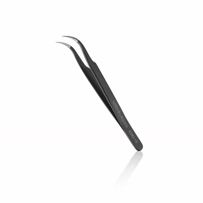 PINZETA ZAHNUTÁ ČIERNA VETUS ESD-15