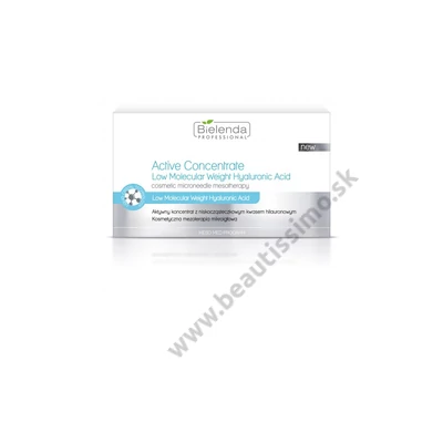 BIELENDA PROFESSIONAL - AKTÍVNY KONCENTRÁT KYSELINY HYALURÓNOVEJ S NÍZKOU HMOTNOSŤOU MOLEKÚL 10X3 ML