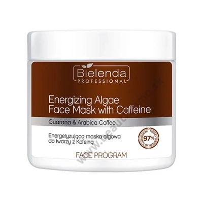 BIELENDA PROFESSIONAL - ENERGIZUJÚCA ALGINÁTOVÁ MASKA S KOFEÍNOM 160G