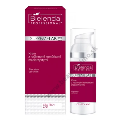 BIELENDA SUPREMELAB CELL-TECH AGE KRÉM S RASTLINNÝMI KMEŇOVÝMI BUNKAMI 50ML