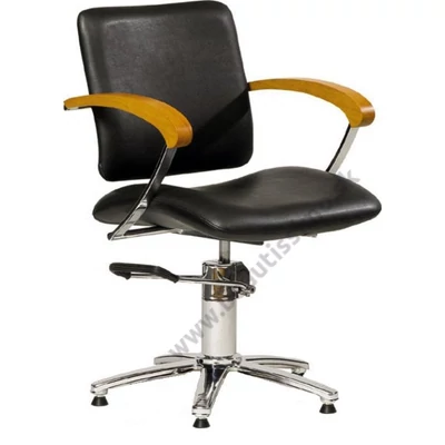 Kadernícke kreslo Augusta - svetlohnedá