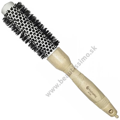 HAIRWAY THERMAL BRUSH &quot;ORGANICA&quot; KEFA NA VLASY, BEIGE D-25mm