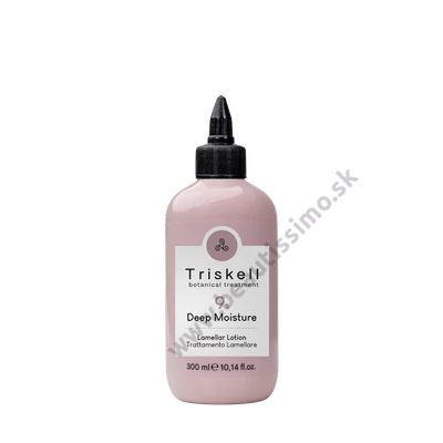 TRISKELL DEEP MOISTURE LAMELÁRNE OŠETRUJÚCE TONIKUM NA VLASY - OKAMŽITÁ STAROSTLIVOSŤ 300ML