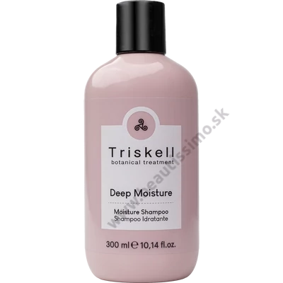 TRISKELL DEEP MOISTURE HĹBKOVO HYDRATAČNÝ ŠAMPÓN NA VLASY 300ML