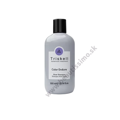 TRISKELL SUPER SILVER FIALOVÝ ŠAMPÓN NA BLOND A ŠEDIVÉ VLASY PROTI ŽLTÝM TÓNOM 300ML