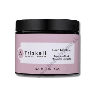 TRISKELL DEEP MOISTURE HĹBKOVO HYDRATAČNÁ MASKA NA VLASY 500ML