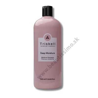 TRISKELL DEEP MOISTURE HĹBKOVO HYDRATAČNÝ ŠAMPÓN NA VLASY 1000 ML