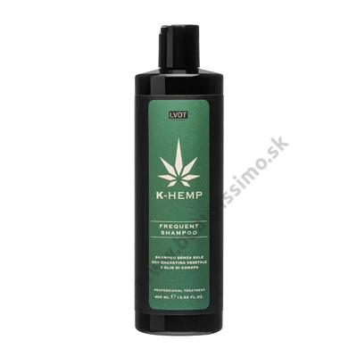 LVDT K-HEMP JEMNÝ ŠAMPÓN NA VLASY NA KAŽDODENNÉ POUŽITIE – 400ML
