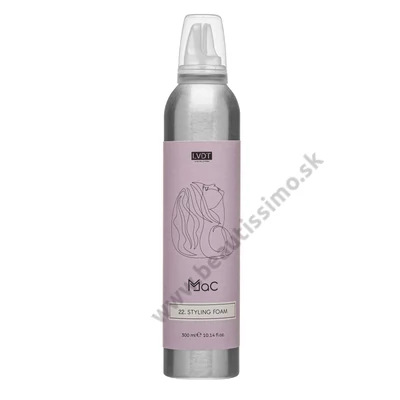LVDT MAC STYLINGOVÉ PENOVÉ TUŽIDLO NA VLASY 300ML