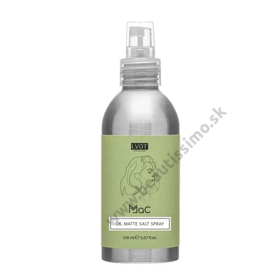 LVDT MAC MATNÝ TEXTURIZAČNÝ SOĽNÝ SPREJ NA VLASY 150ML