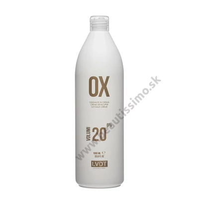 LVDT KRÉMOVÝ OXIDANT NA VLASY (20 VOL) 6% – 1000ML