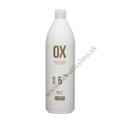 LVDT KRÉMOVÝ OXIDANT NA VLASY (5 VOL) 1,5% – 1000ML