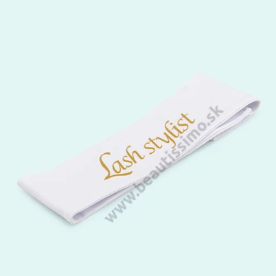 LASH &amp; LASHES KOZMETICKÁ BAVLNENÁ ČELENKA