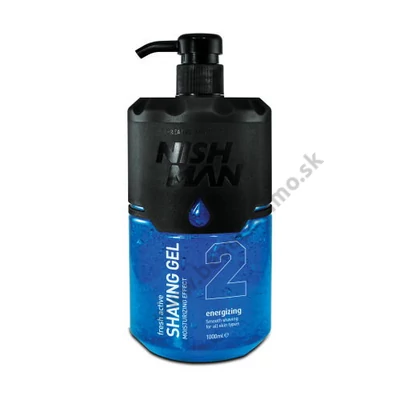 NISHMAN SHAVING GEL - GÉL NA HOLENIE ENERGIZING 1000ML