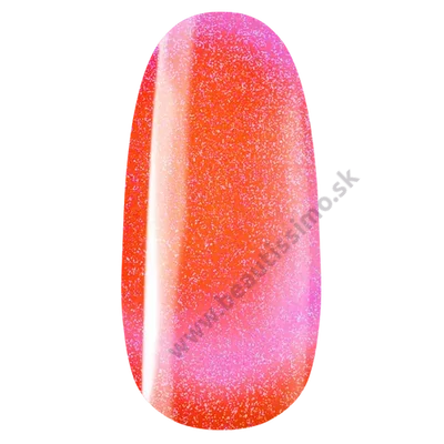 PEARL NAILS NEON CAT EYE EFFECT 735 GÉL LAK - KORALOVÝ 7ML