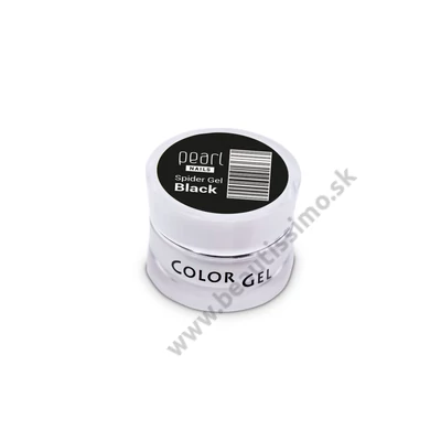 PEARL NAILS SPIDER GÉL - ČIERNA 5ML