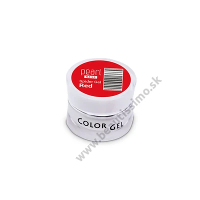 PEARL NAILS SPIDER GÉL - ČERVENÁ 5ML