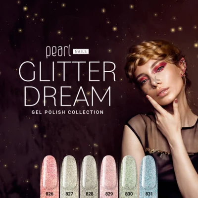 PEARL NAILS SADA GÉL LAKOV GLITTER DREAM 6x7ML
