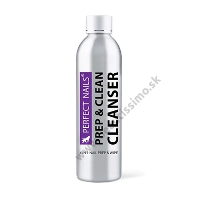 PERFECT NAILS PREP&amp;CLEAN CLEANSER - UNIVERZÁLNA PRÍPRAVNÁ, FIXAČNÁ A ČISTIACA TEKUTINA 250ML