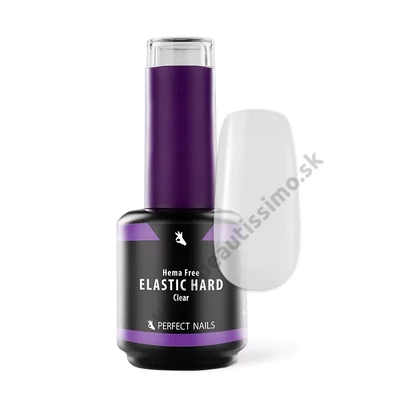 PERFECT NAILS ELASTIC HARD BASE GEL - HEMA FREE SPEVŇUJÚCI BASE GÉL CLEAR 15ML