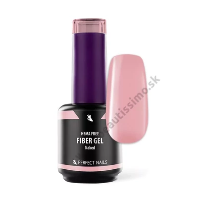 PERFECT NAILS FIBER VITAMIN BASE GEL - HEMA FREE SPEVŇUJÚCA PODKLADOVÁ BÁZA POD GÉL LAK 15ML - NAKED