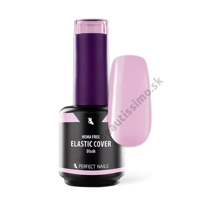 PERFECT NAILS ELASTIC COVER BASE GEL - HEMA FREE SPEVŇUJÚCA PODKLADOVÁ BÁZA POD GÉL LAK 15ML - BLUSH